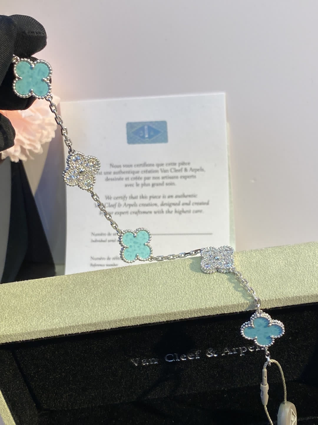 Van Cleef & Arpels Vintage Alhambra Necklace